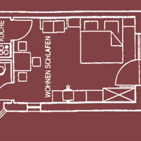 דירה Appartementhaus Safferstetten